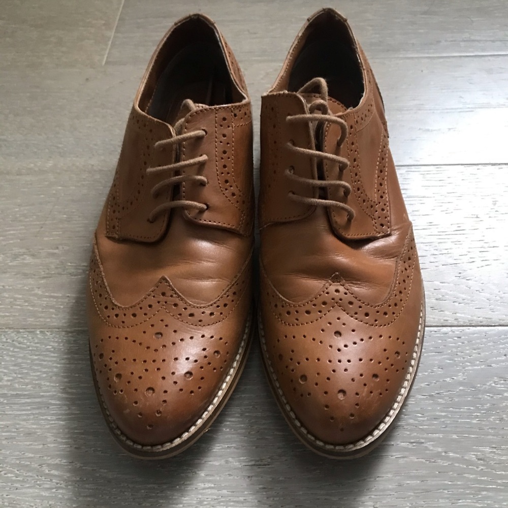 ASOS genuine leather shoes (brogues)